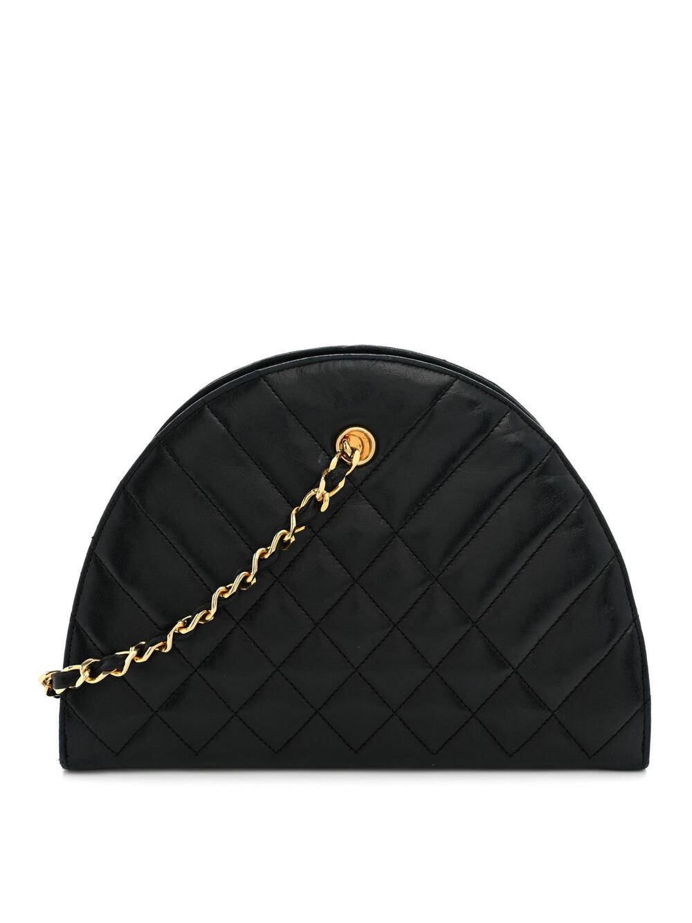 Chanel Lambskin Quilted Small Half Moon #322269C99B
